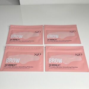 SiO Beauty BrowLift Reusable Wrinkle-Smoothing Patches Lot of 4 - New Sealed